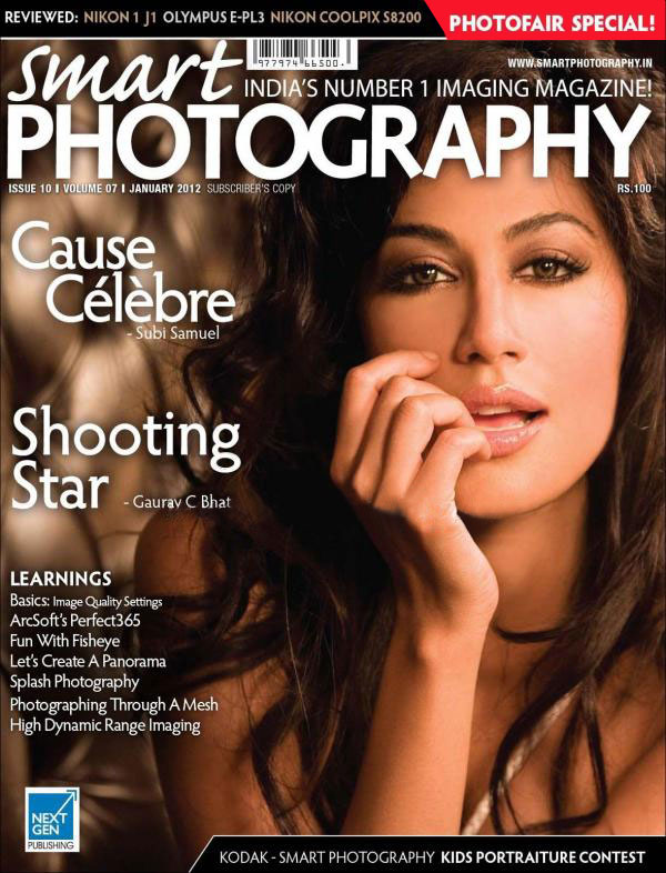Chitrangada Singh on the cover of Smart Photography