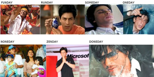 SRK calendar made by DilYeh