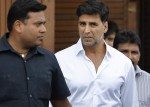 Akshay Kumar at Rajesh Khanna's house