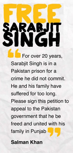 Free Sarabjit Singh