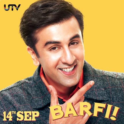 Barfi Poster - Ranbir Kapoor