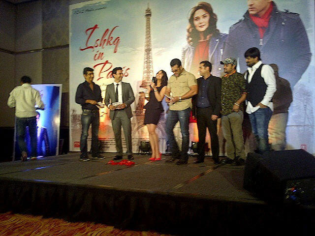 Salman Khan, Preity Zinta launch shkq In Paris music