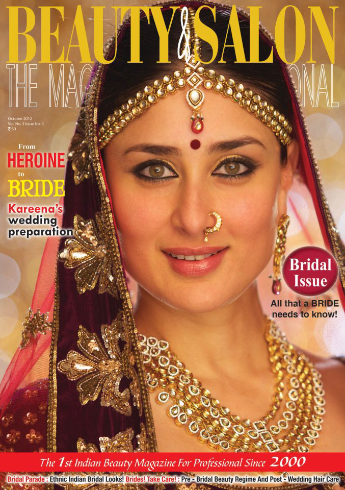 Kareena Kapoor on the cover of Beauty and Salon