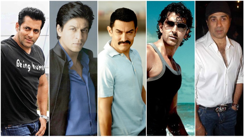 Salman SRK Aamir Hrithik Sunny