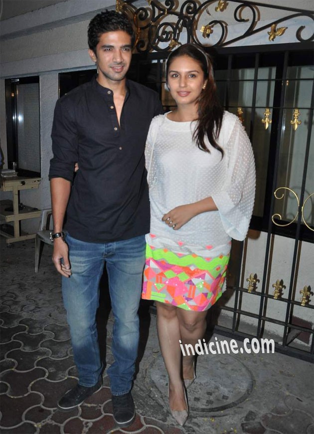 Huma Qureshi with brother Saqib Saleem