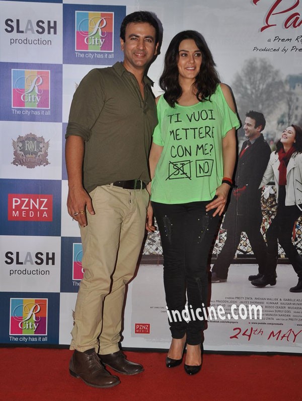 Rhehan with Preity Zinta