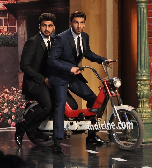 Arjun, Ranveer promote Gunday
