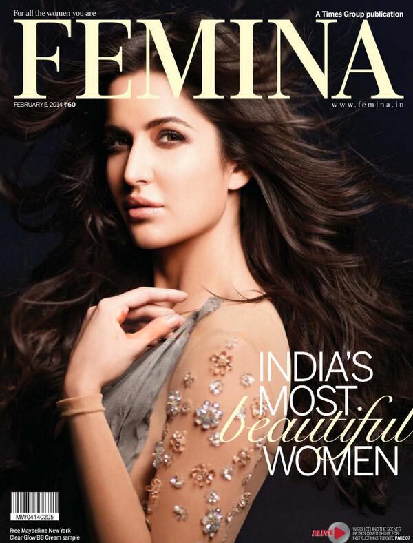 Katrina Kaif Femina Magazine Cover