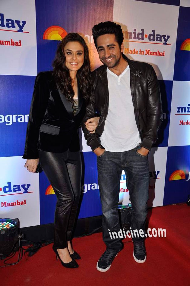 Preity Zinta and Ayushman Khurana