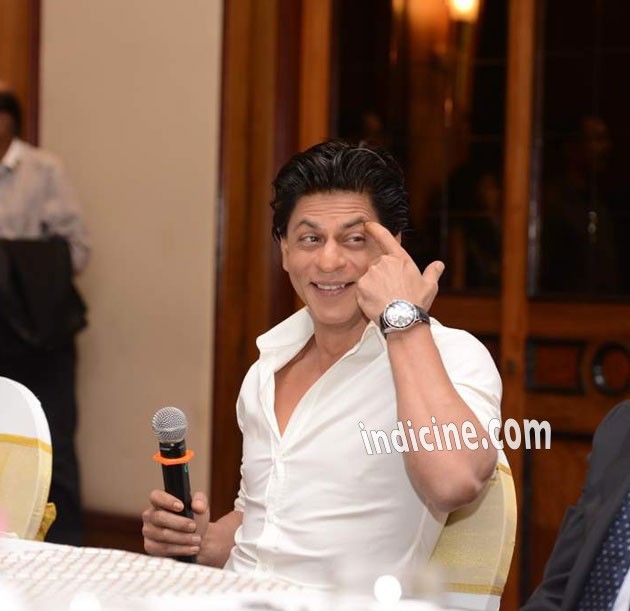 SRK - KKR Discovery Documentary press meet