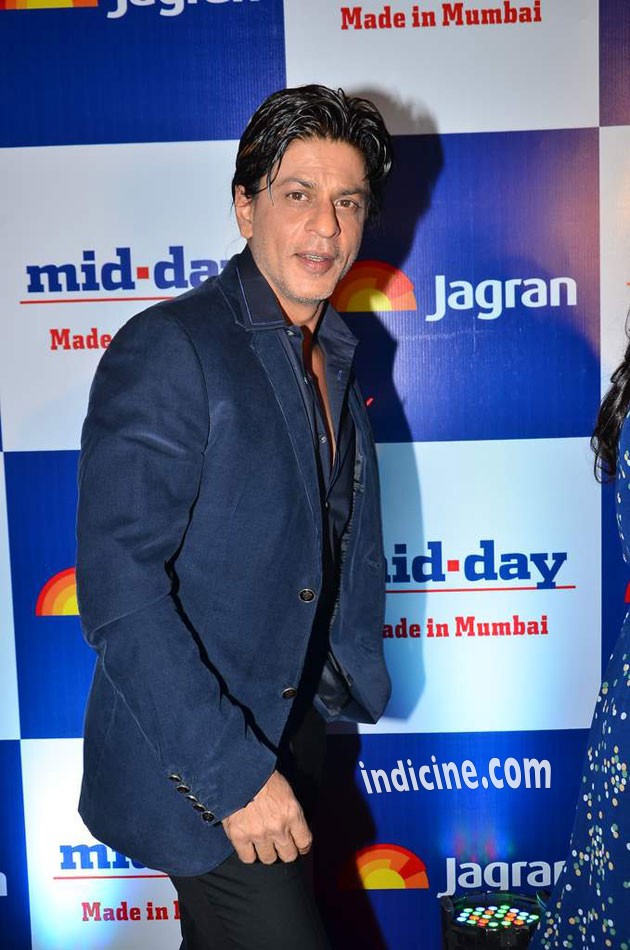 SRK at Mid-Day Bash