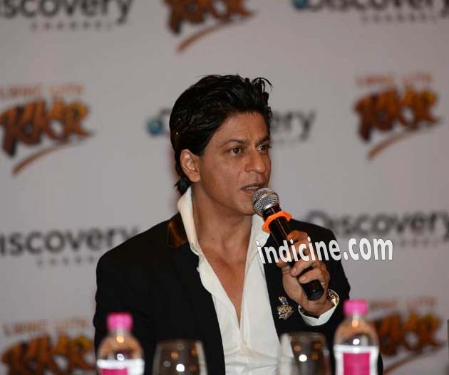 SRK at KKR Discovery Documentary press conference