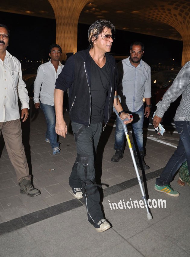 Shahrukh Khan leaves for Malaysia