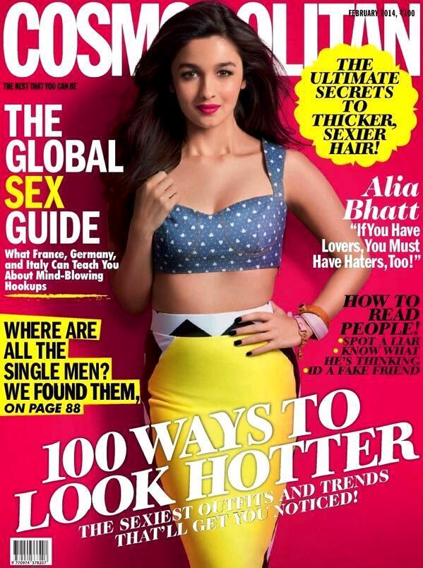 Alia Bhatt on Cosmopolitan Magazine Cover