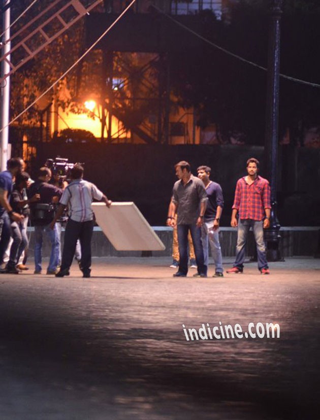 Ajay Devgn shoots for Singham 2
