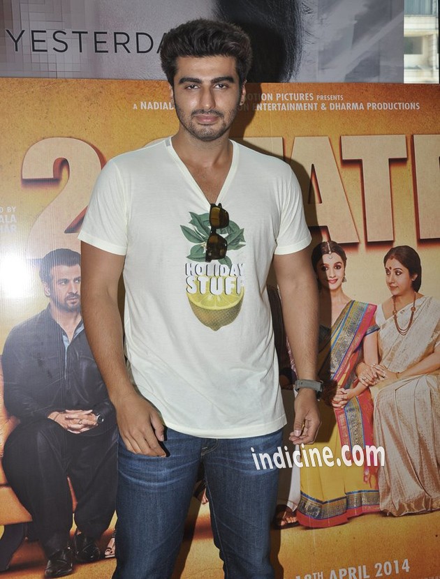 Arjun Kapoor attends screening of 2 States
