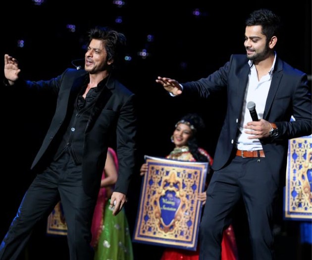 SRk dances with Virat