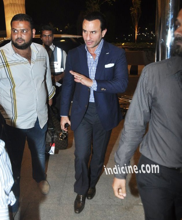 Saif Ali Khan leaves for IIFA