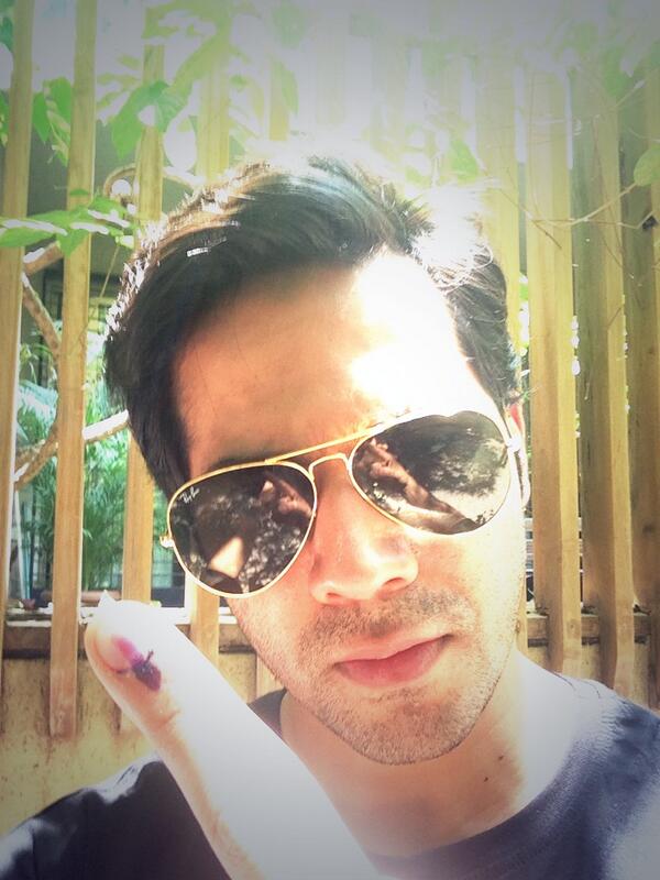 Varun Dhawan casts his vote