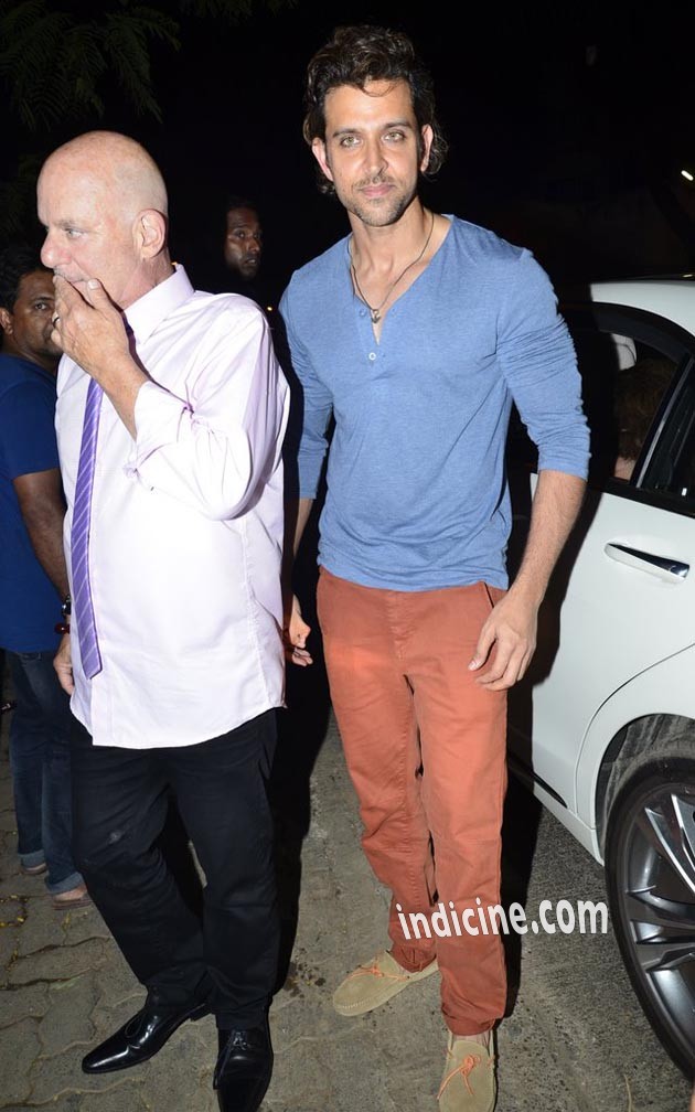 Hrithik Roshan with Fast & Furious director Rob Cohen