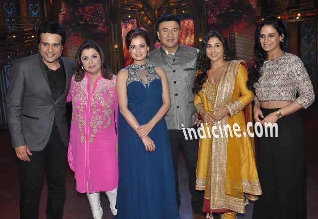 Krishna Abhishek, Farah Khan, Diya Mirza, Anu Malik, Vidya Balan and Mona Singh