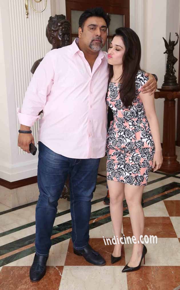 Ram Kapoor with Tamanna Bhatia