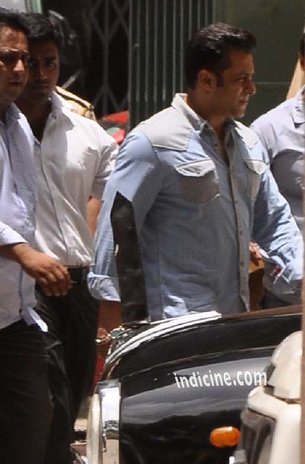 Salman Khan seen outside a Mumbai court for his Hit-And-Run Case