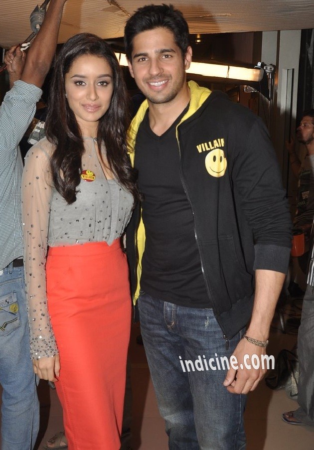 Shraddha Kapoor with Sidharth Malhotra