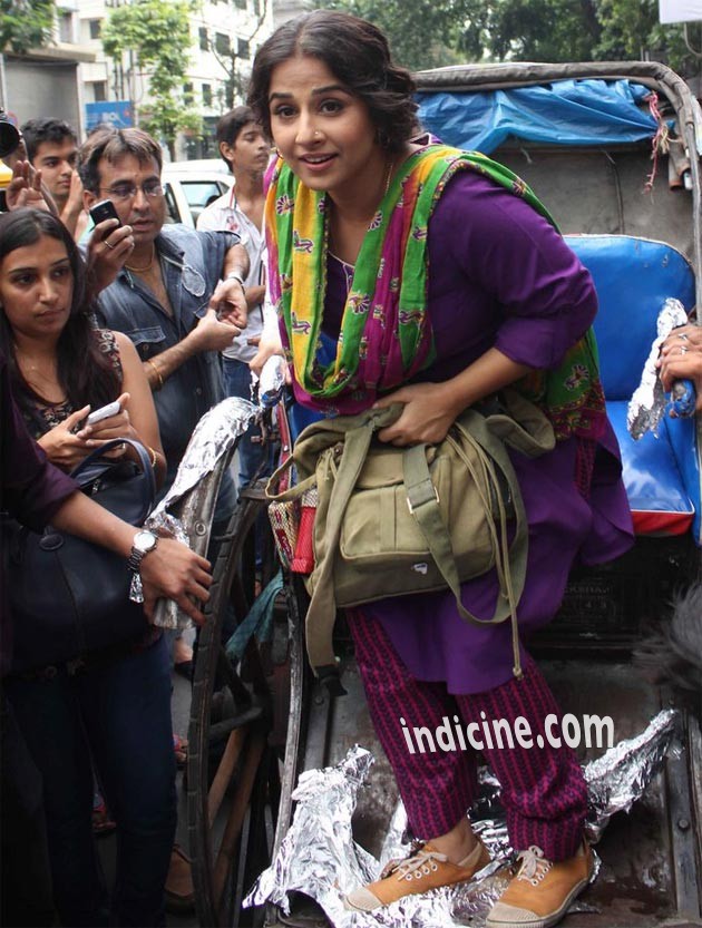 Vidya Balan promotes Bobby Jasoos in Kolkata