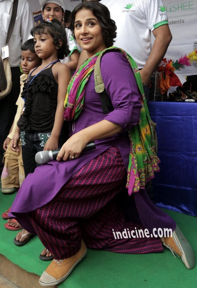 Vidya Balan with kids