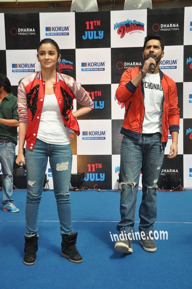 Alia Bhatt, Varun Dhawan promote Humpty Sharma Ki Dulhania