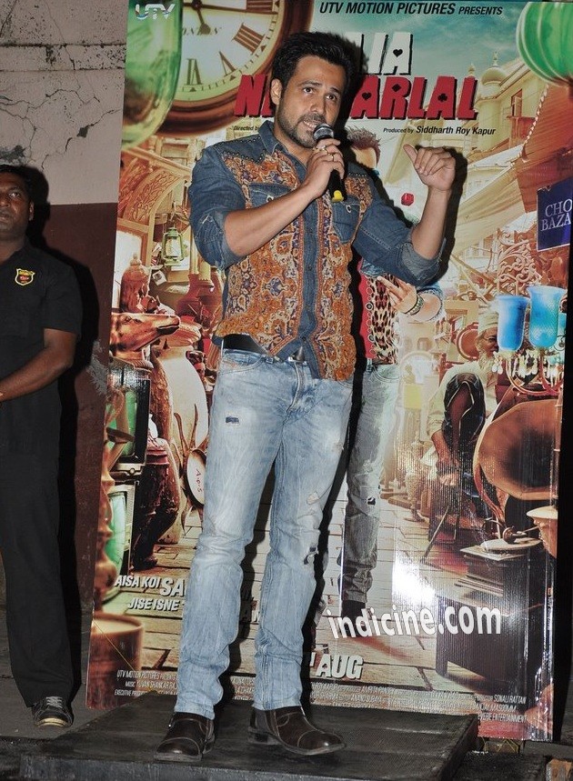 Emraan Hashmi promotes Raja Natwarlal