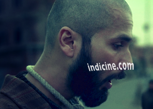 Shahid Kapoor bald look from Haider