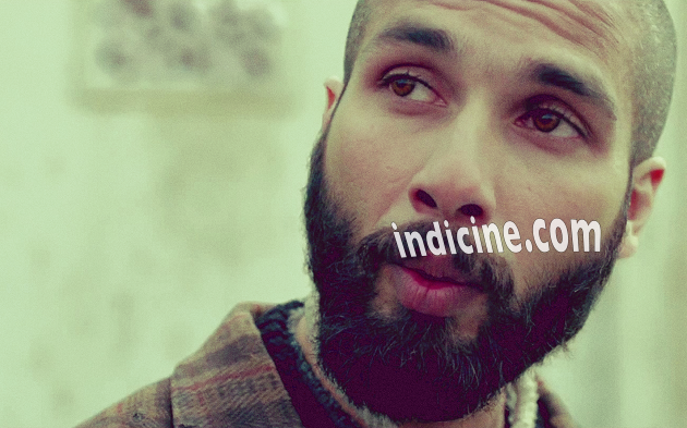 Shahid Kapoor's look in his upcoming film Haider