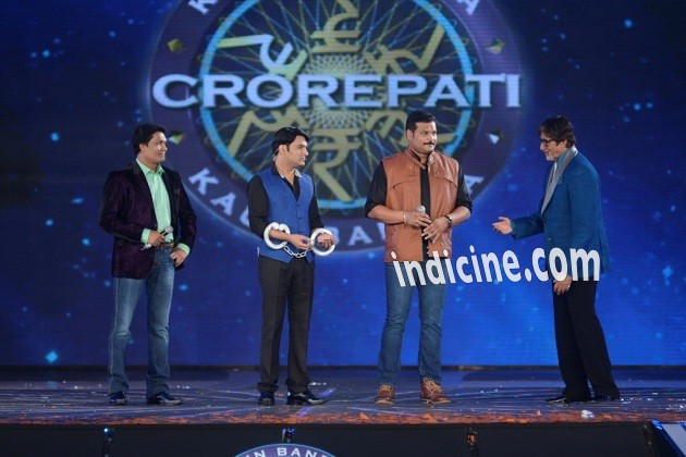 Abhijeet, Kapil Sharma, Dayanand Shetty and Amitabh Bachchan