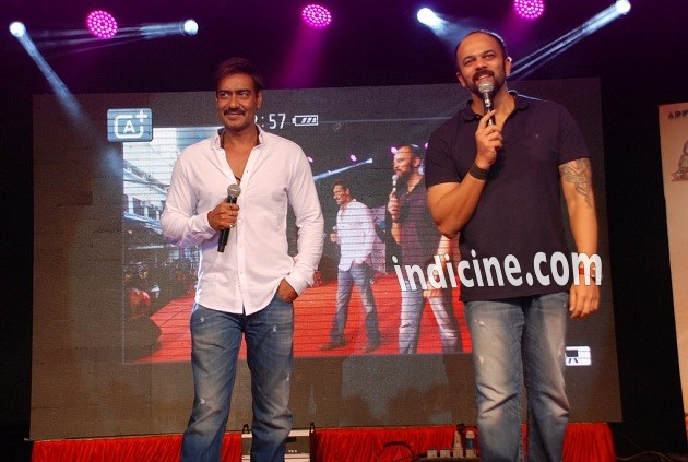 Ajay Devgan, Rohit Shetty promote Singham Returns