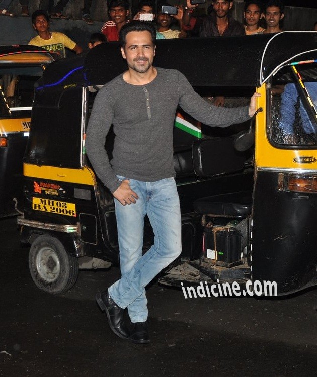 Emraan Hashmi at Raja Natwarlal Special screening