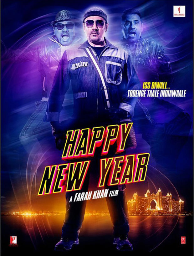 Happy New Year Poster - Boman Irani