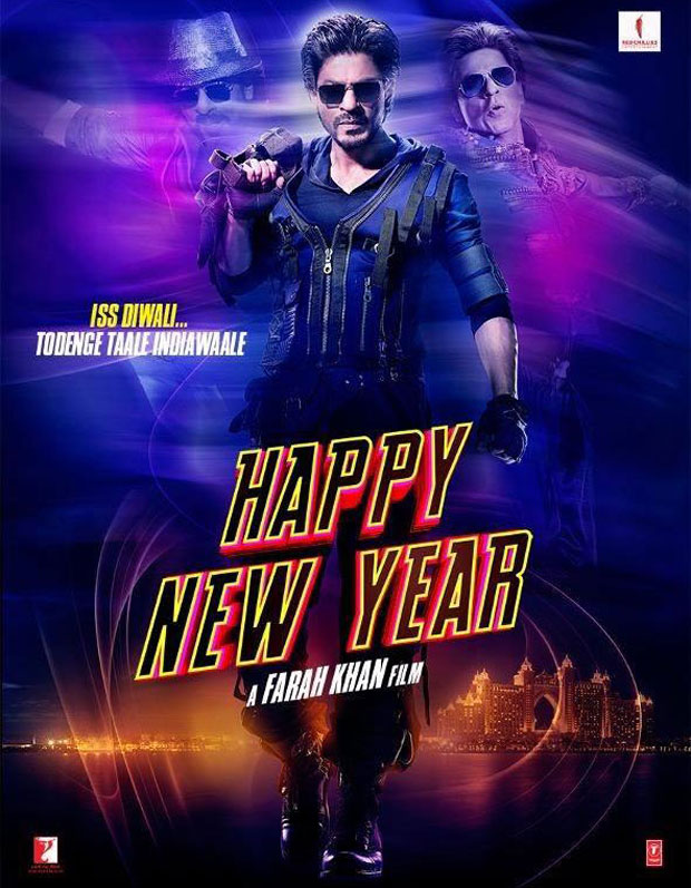 Happy New Year Poster - Shahrukh Khan