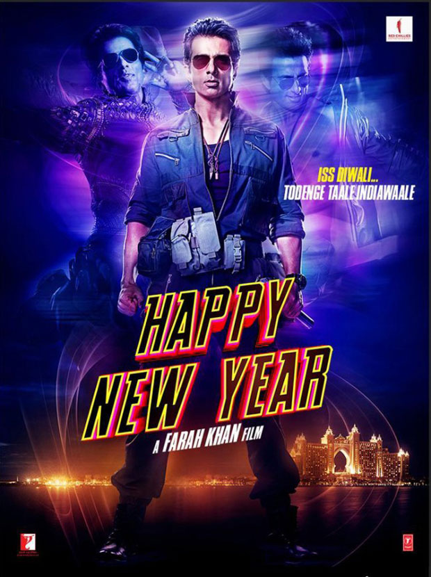 Happy New Year Poster - Sonu Sood