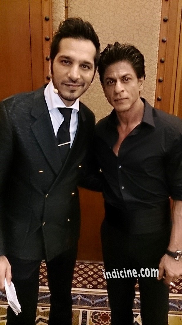 Nitin Mirani with SRK