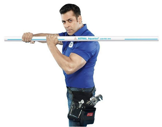 Salman Khan brand ambassador for Astral Poly Technik Ltd