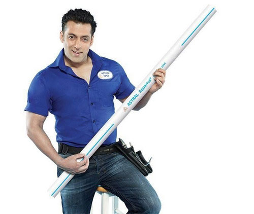 Salman Khan's Astral Pipes Ad Picture