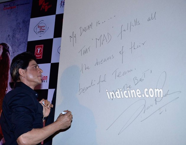 Shahrukh Khan wishes Mad About Dance team