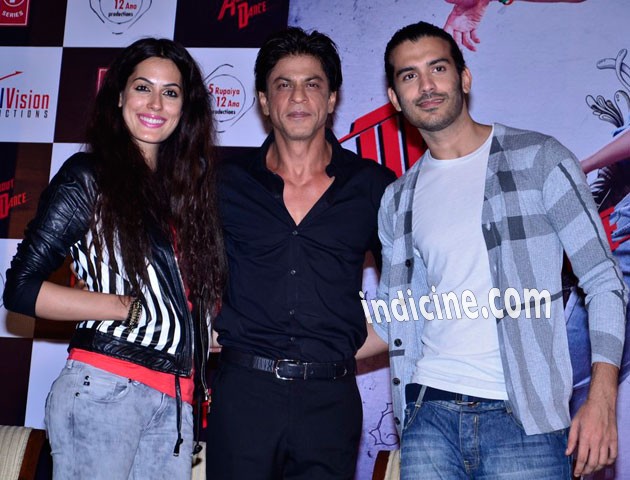 Shahrukh Khan with Amrit Maghera and Saahil Prem