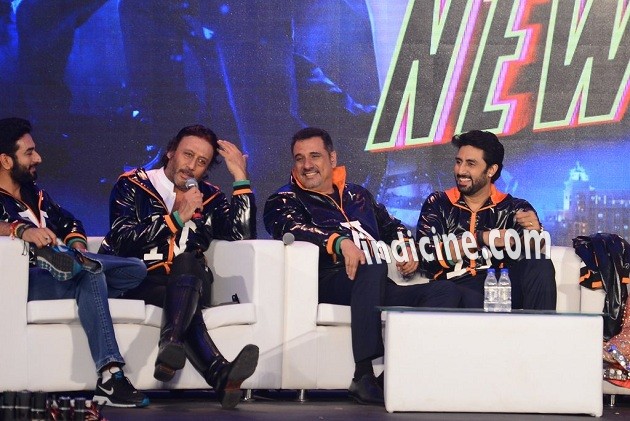 Shekhar Ravjiani, Jackie Shroff, Boman Irani and Abhishek Bachchan