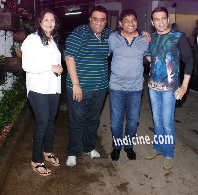 Sujatha Lever, Sajid, Johnny Lever and Farhad