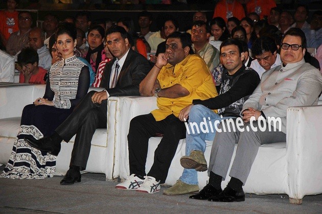 Tamanna Bhatia, Akshay Kumar, Sajid, Farhad and Ramesh Taurani