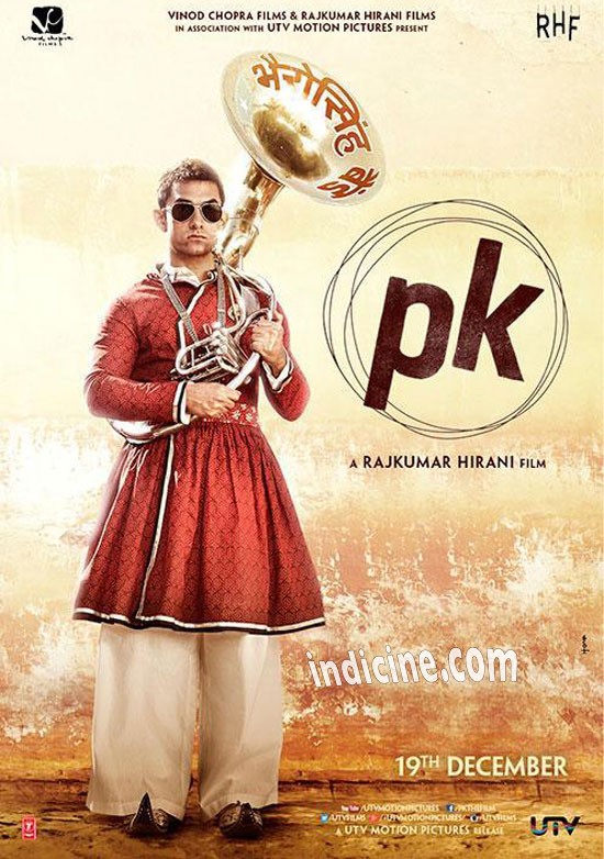 PK New Poster - Aamir Khan 