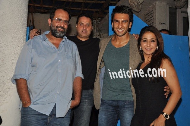 Anand L Rai, Sunil Lulla, Ranveer Singh and Krishika Lulla